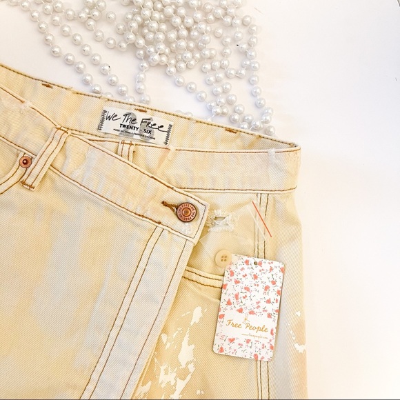 NWT Free People Parker Wrap Skirt - Picture 6 of 9